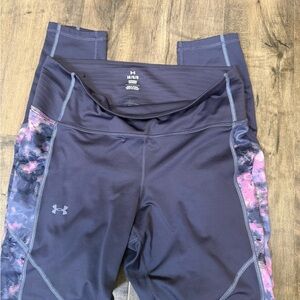 LG Women's Black and Pink Athletic Leggings